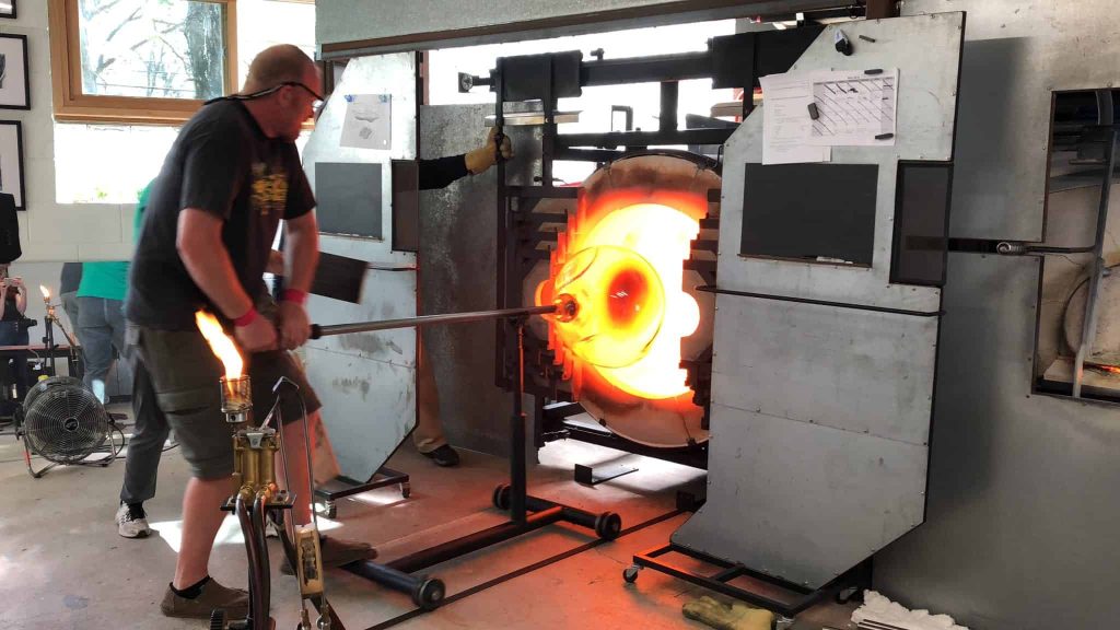 Large Re-heating Chamber