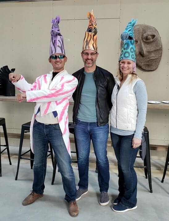 April & Sean in China