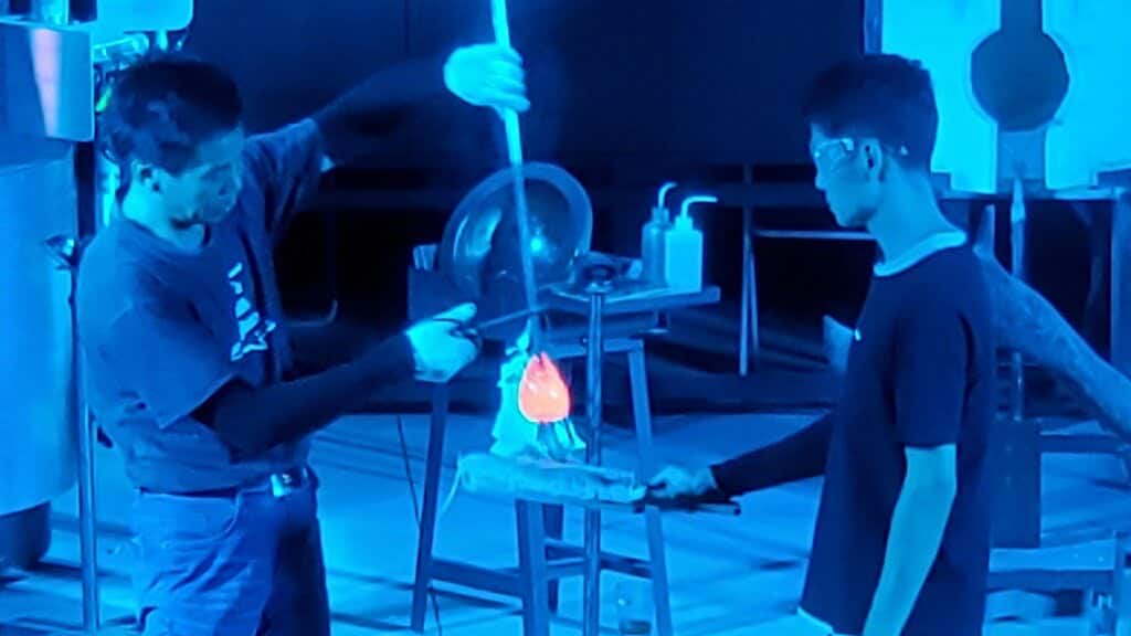 Glassblowing Studio in China