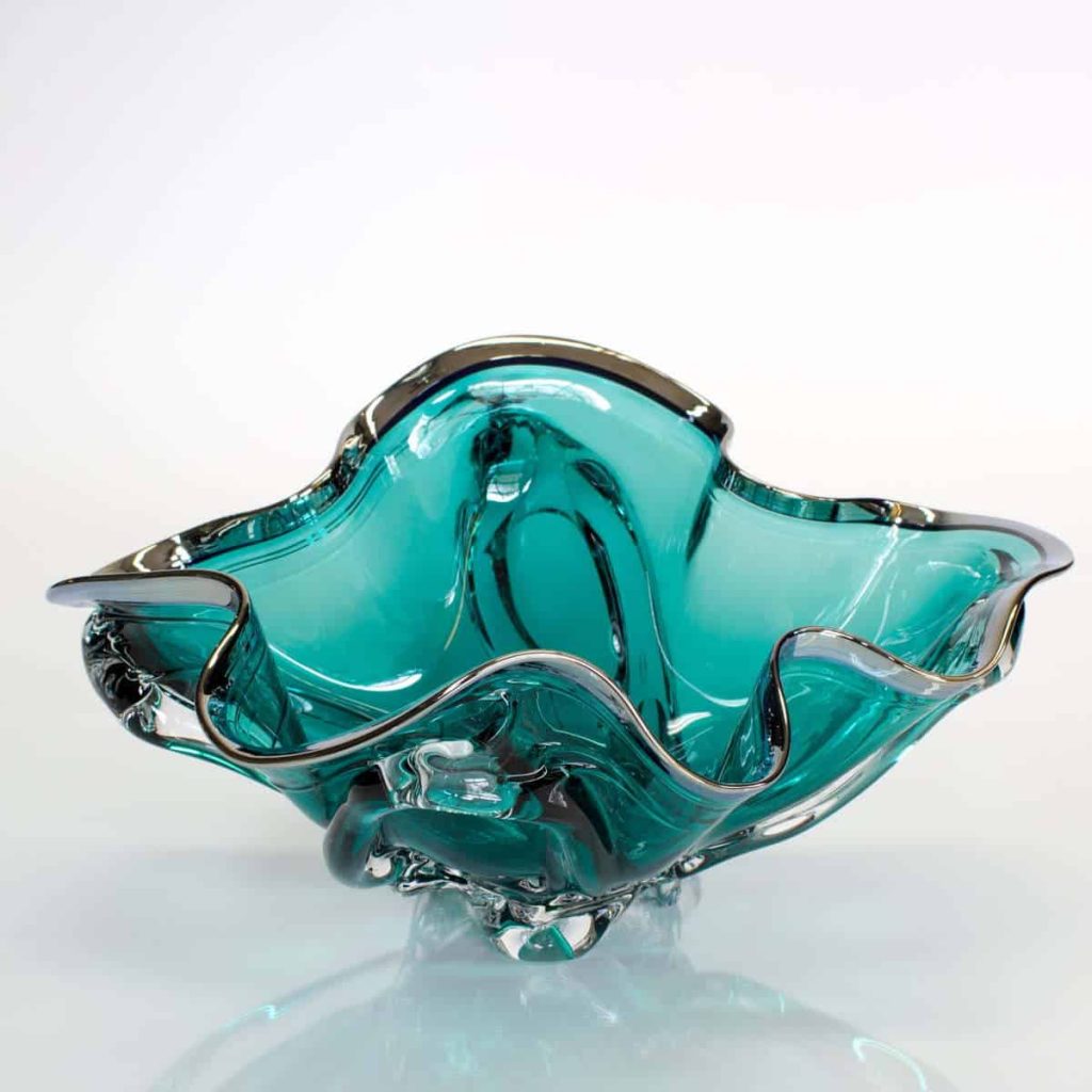 Deep Emerald Green Free Form