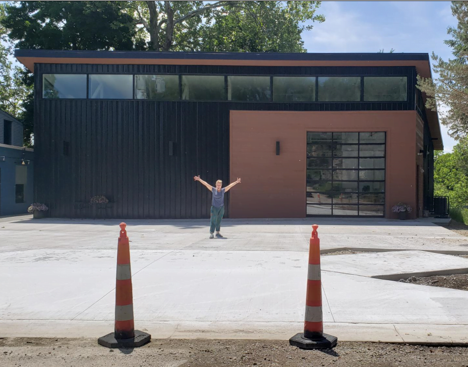 Tadah! NB Parking Lot Complete 6-10-22