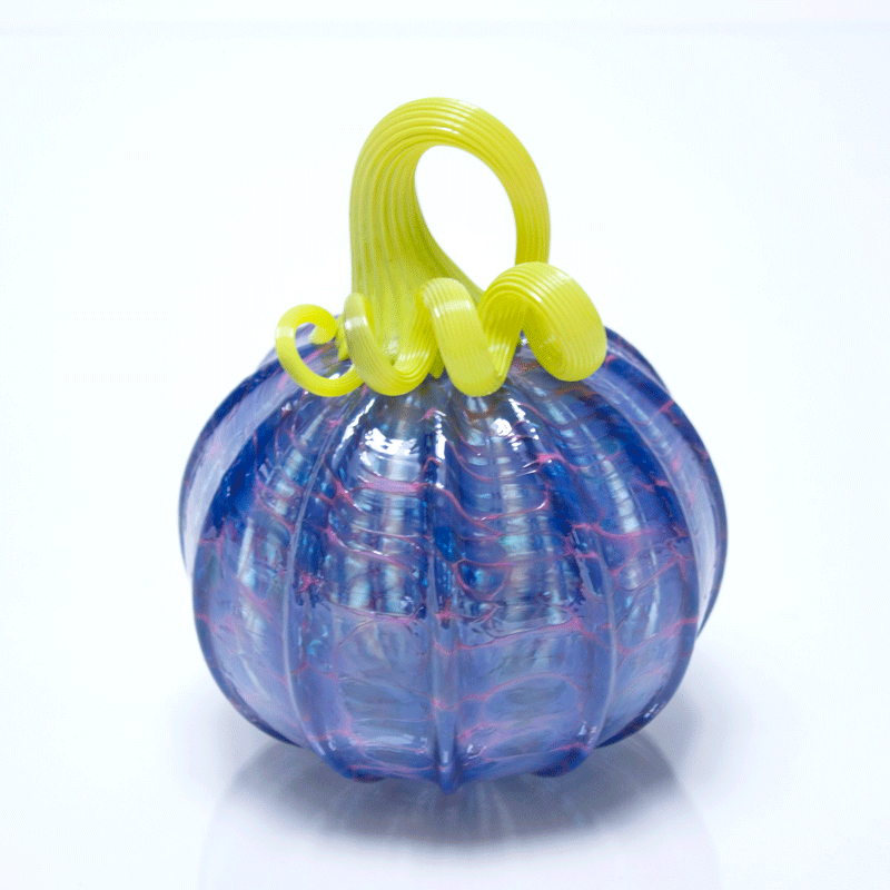 Blue & Pink Pumpkin
