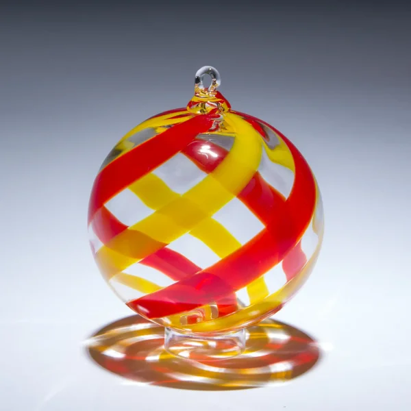 Fiesta Dream Flurry Glass Ornament
