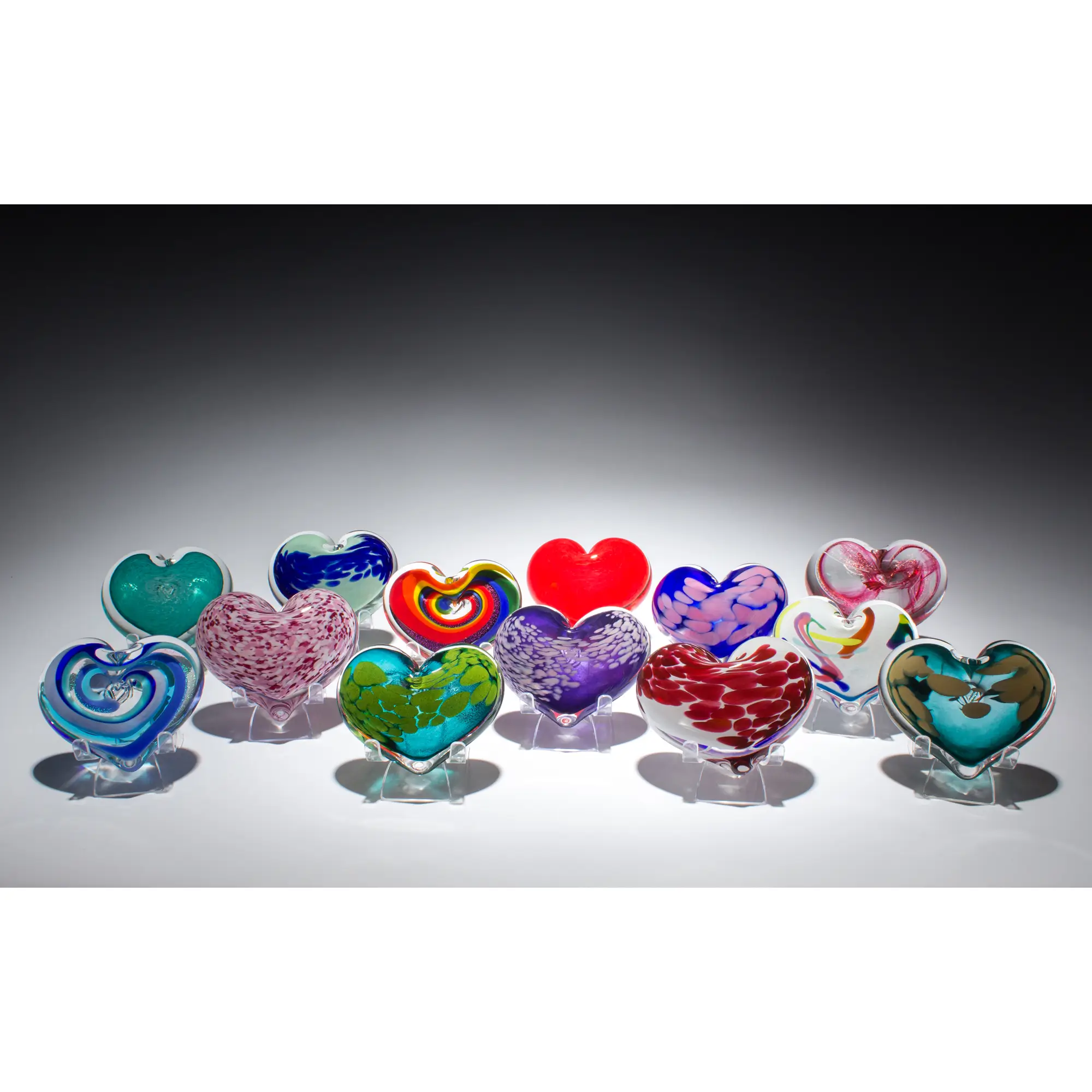 Heart Paperweights
