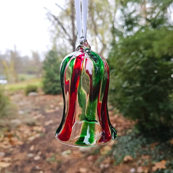 glass bell ornament