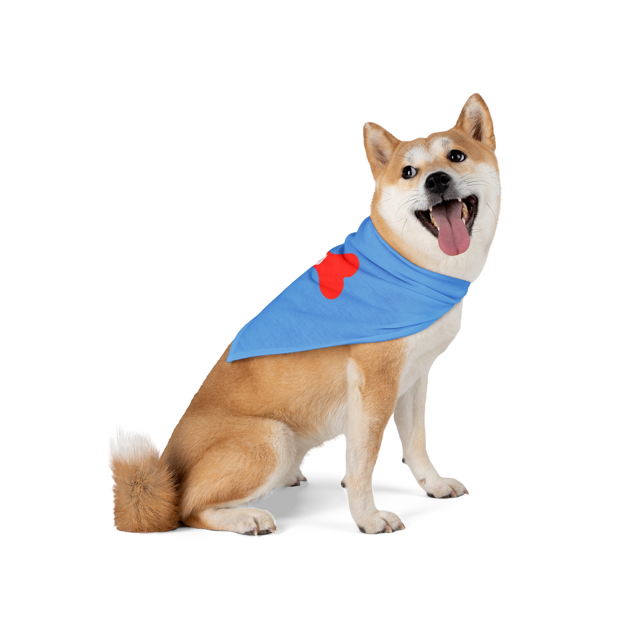 Cute Pet Bandana with Bone Design - Stylish Accessory for Dogs and Cats - Image 8