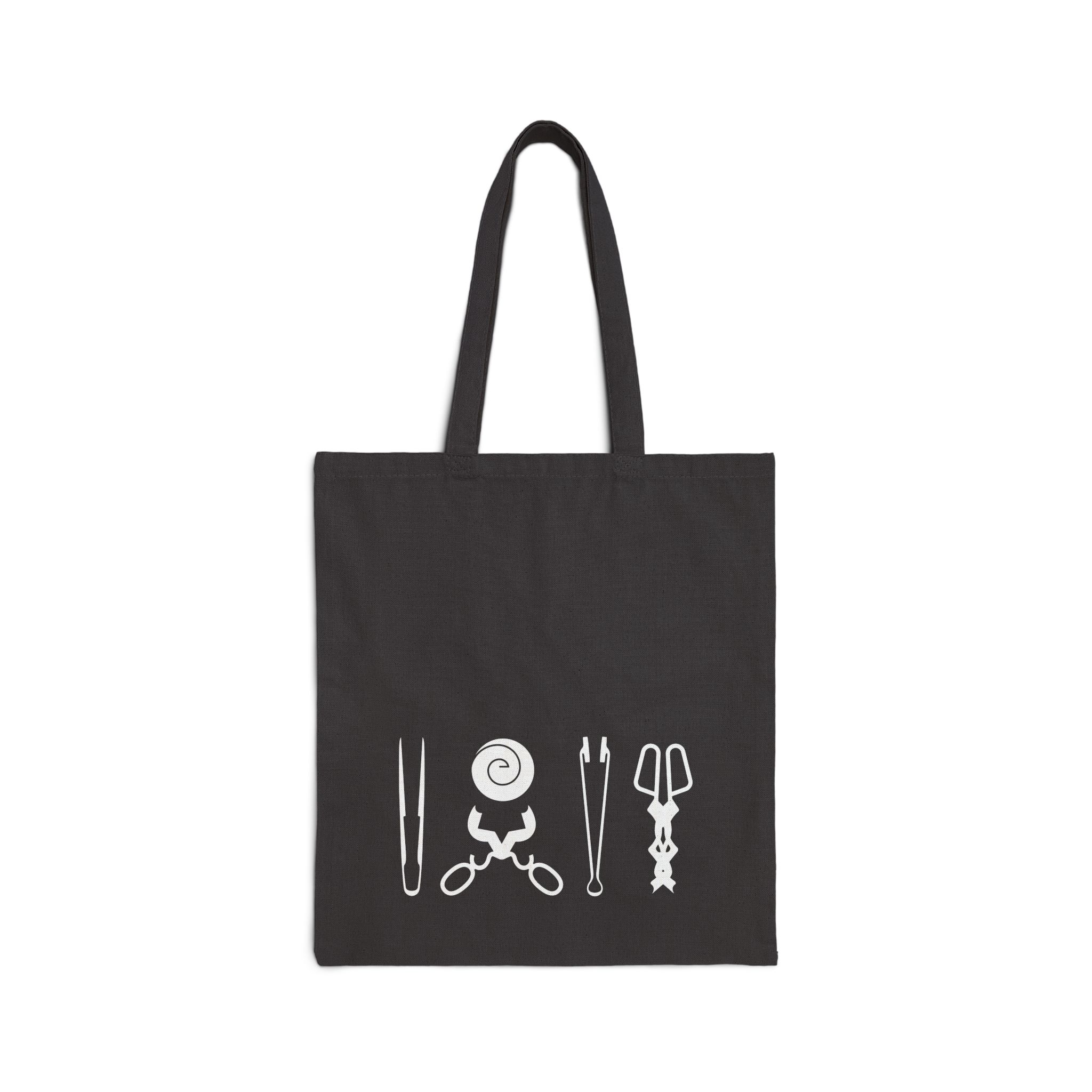 Stay Glassy, Detroit Cotton Canvas Tote Bag - Stylish Eco-Friendly Everyday Bag - Image 7